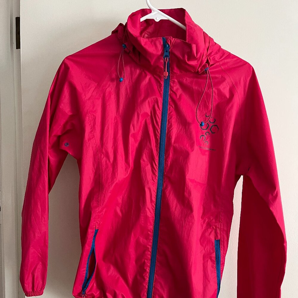 Mac in a Sac Women's Windbreaker Rain Jacket Pink XXS (runs large)